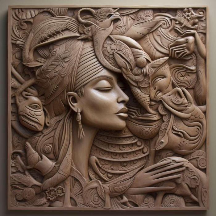 نموذج ثلاثي الأبعاد لآلة CNC 3D Art 